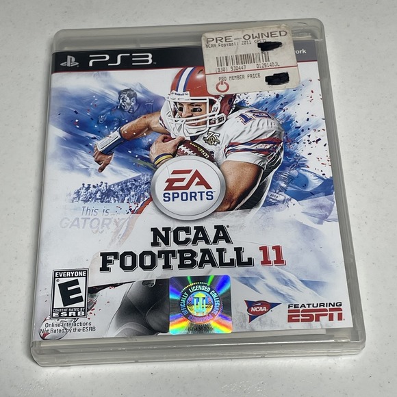 Other - NCAA Football 11 PlayStation 3 PS3 Video Game Complete EA Sports Tested Manual